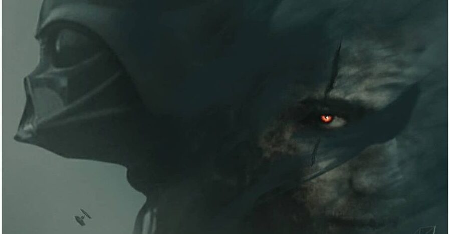 DARTH VADER na kolejnym fanowskim plakacie serialu o OBI-WANIE KENOBIM