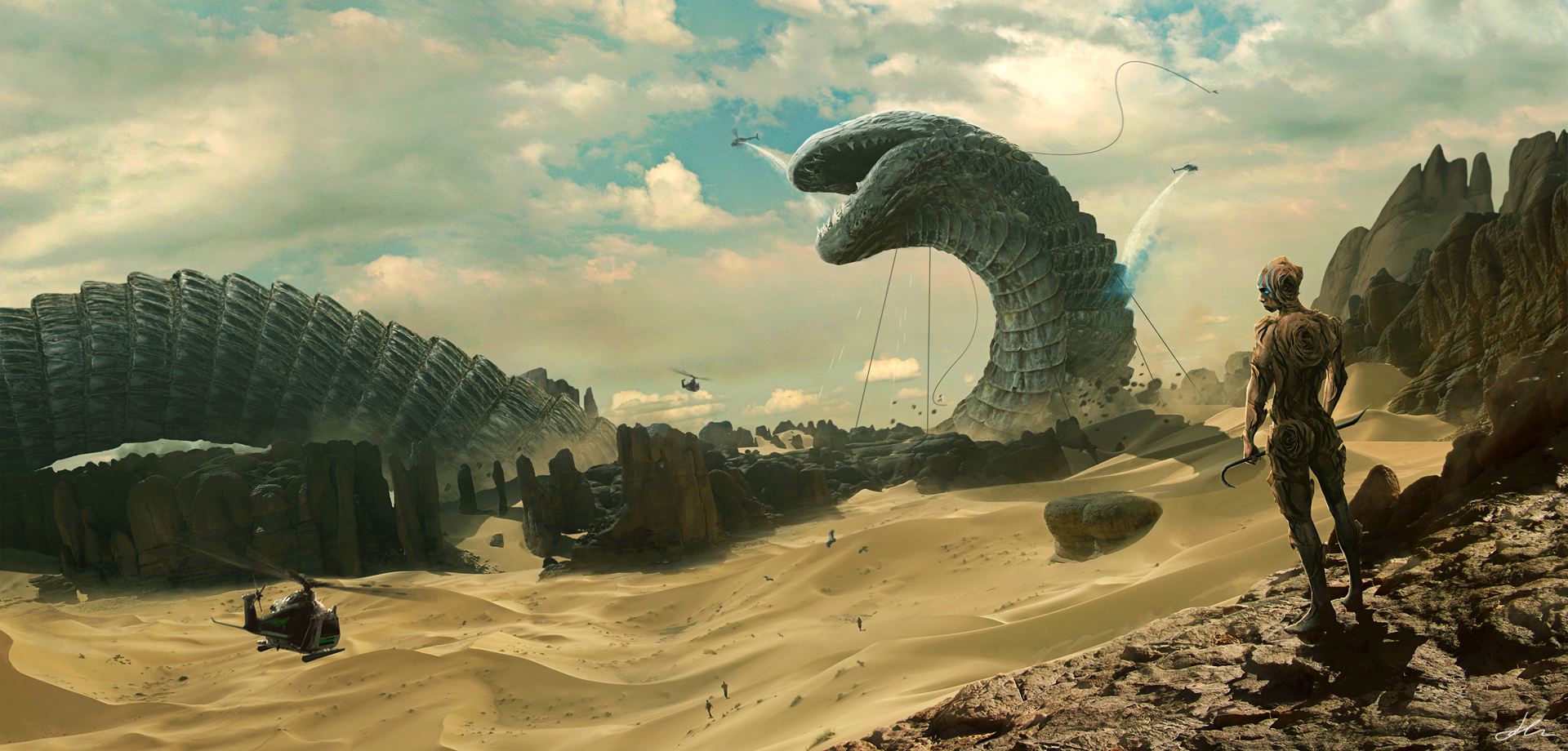 DIUNA. Reżyser widowiska science fiction opowiada o projektowaniu CZERWI