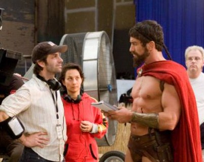 Fota #84 - Zack Snyder i Gerald Butler