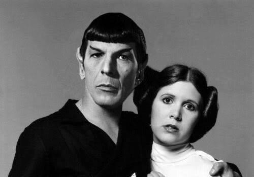 Fota dnia - Spock i Leia