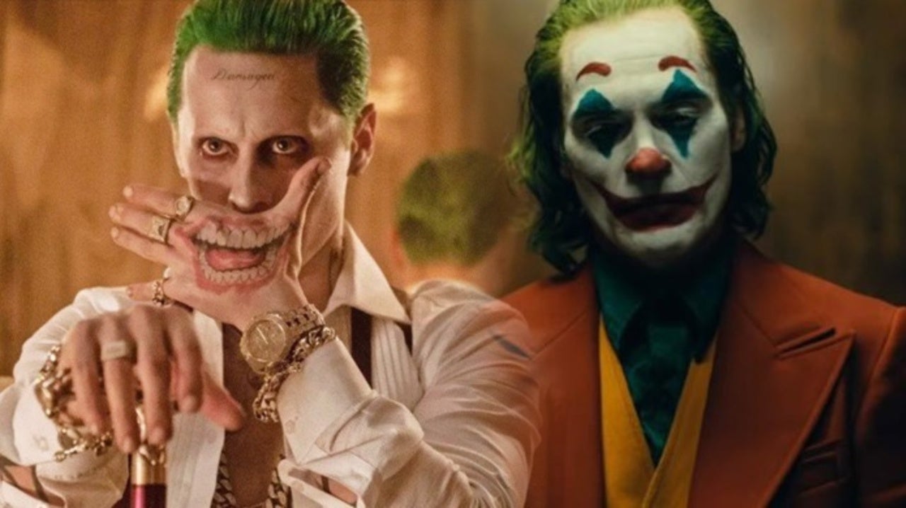 JARED LETO w makijażu JOKERA Joaquina Phoenixa na nowej fanowskiej grafice