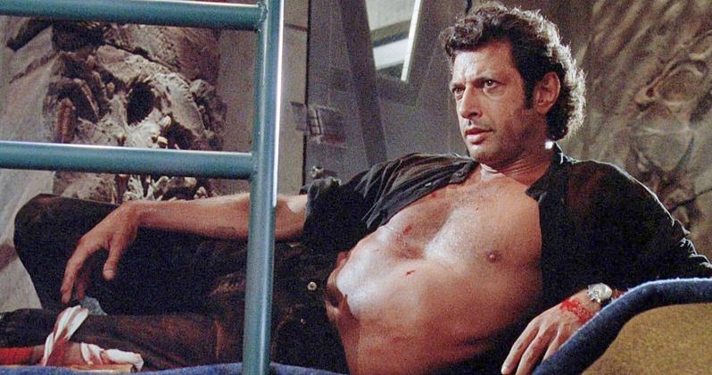 JEFF GOLDBLUM odtwarza kultowy kadr z PARKU JURAJSKIEGO