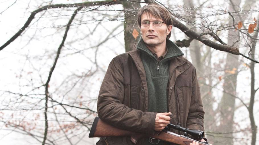 Mads Mikkelsen, kadr z filmu "Polowanie"