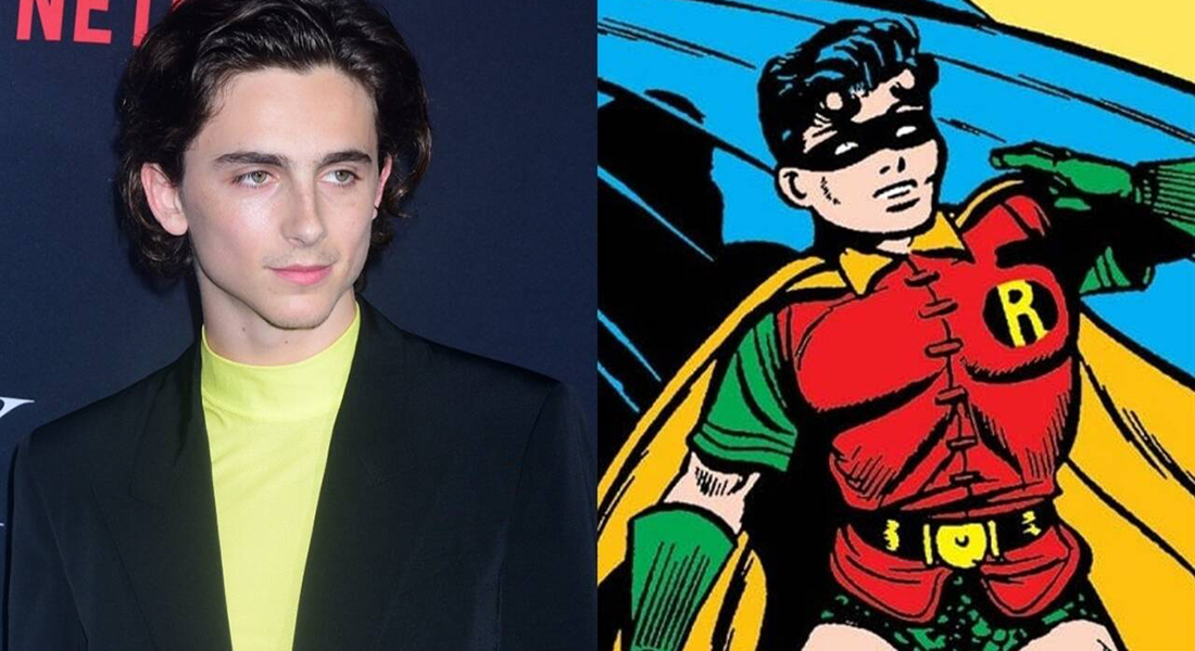 Jak mógłby wyglądać TIMOTHÉE CHALAMET jako ROBIN w THE BATMAN? Fanowska grafika