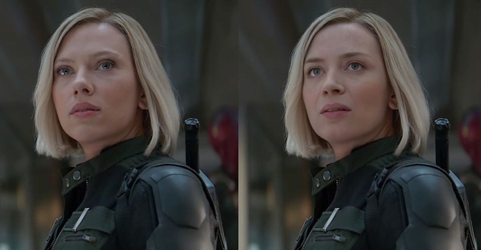 Jak wyglądałaby EMILY BLUNT jako CZARNA WDOWA? Deepfake filmów MARVELA