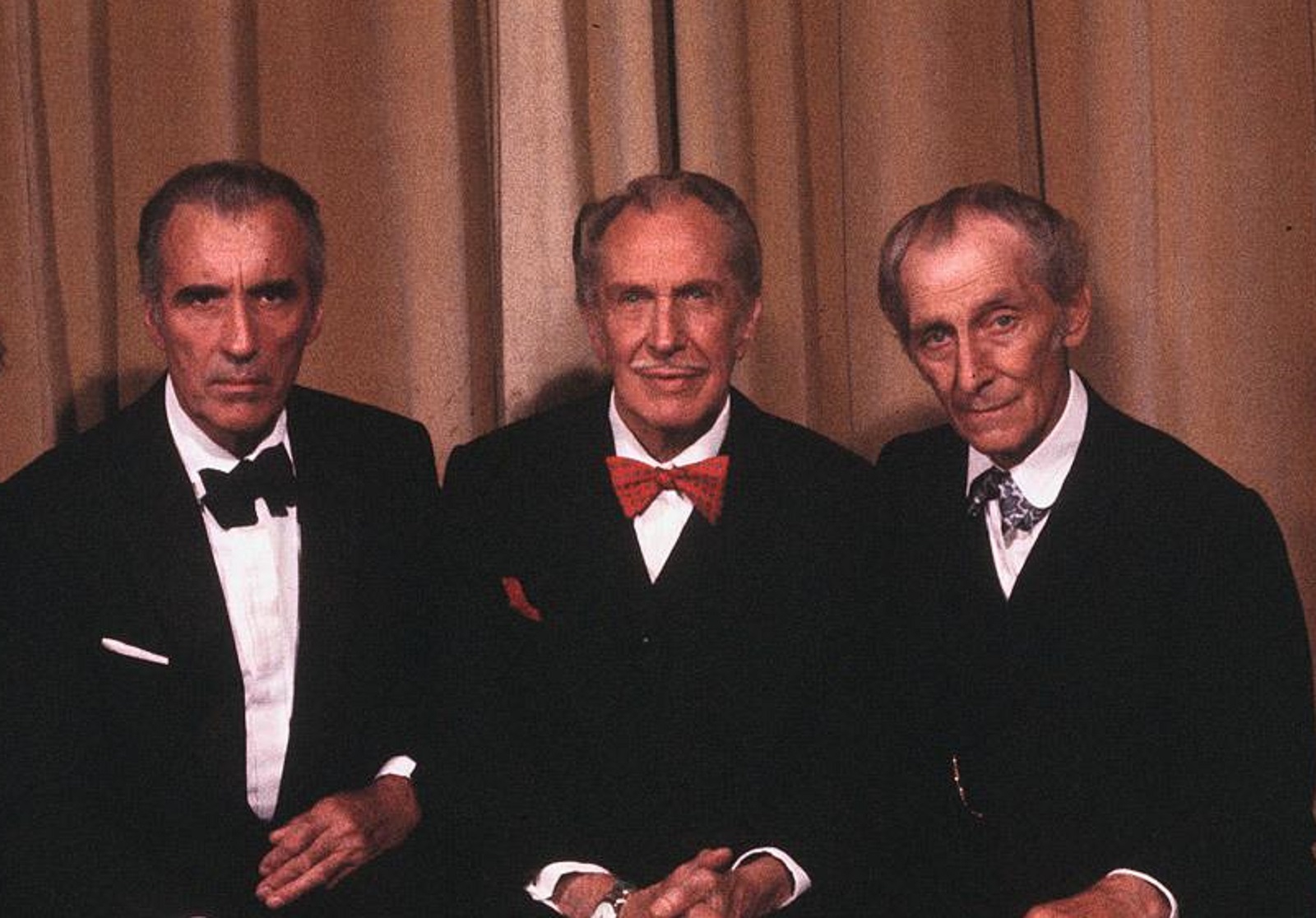 LEE, PRICE, CUSHING. Trzej tytani horroru