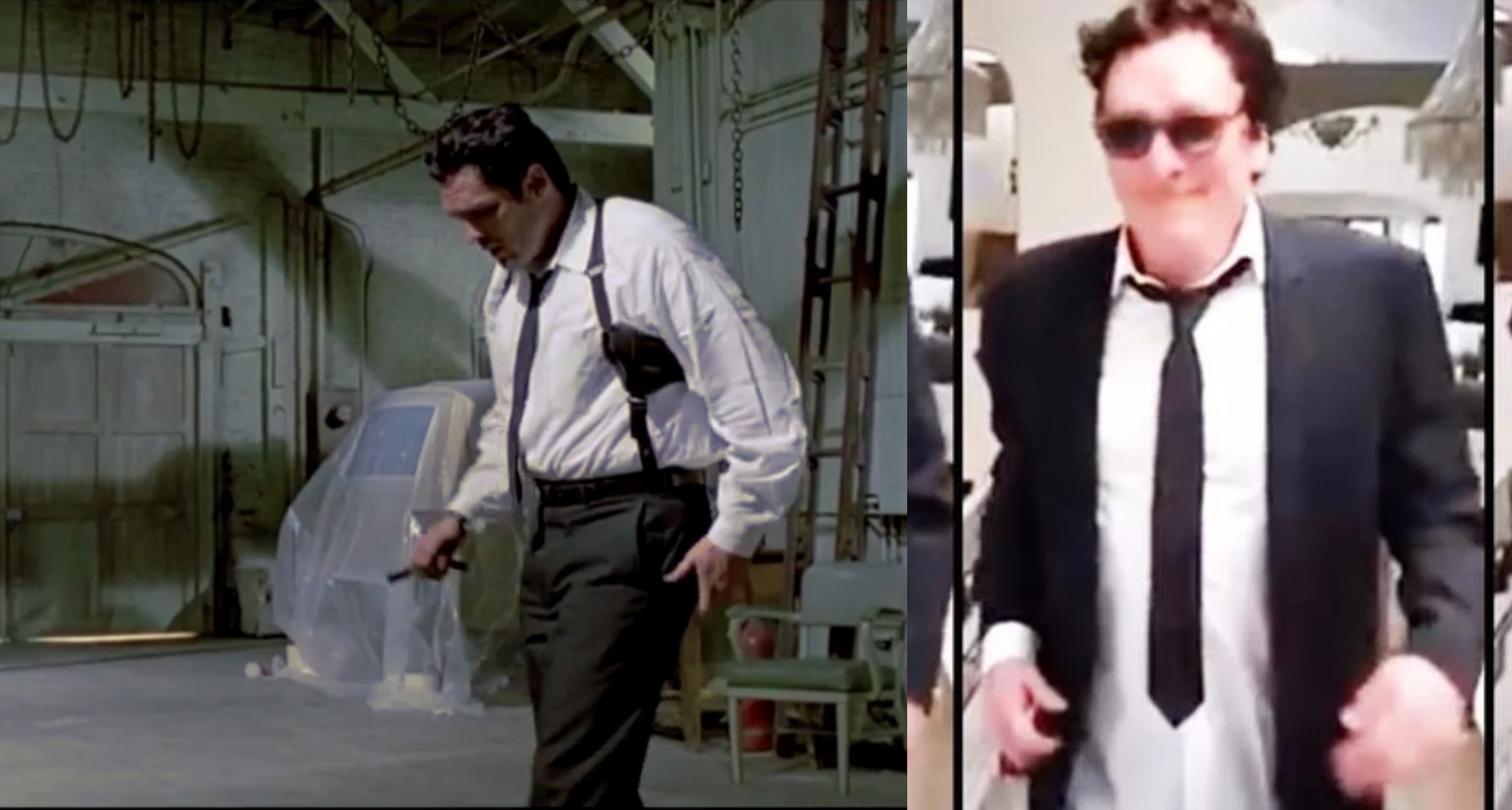 Michael Madsen odtwarza słynną scenę tańca z WŚCIEKŁYCH PSÓW Quentina Tarantino