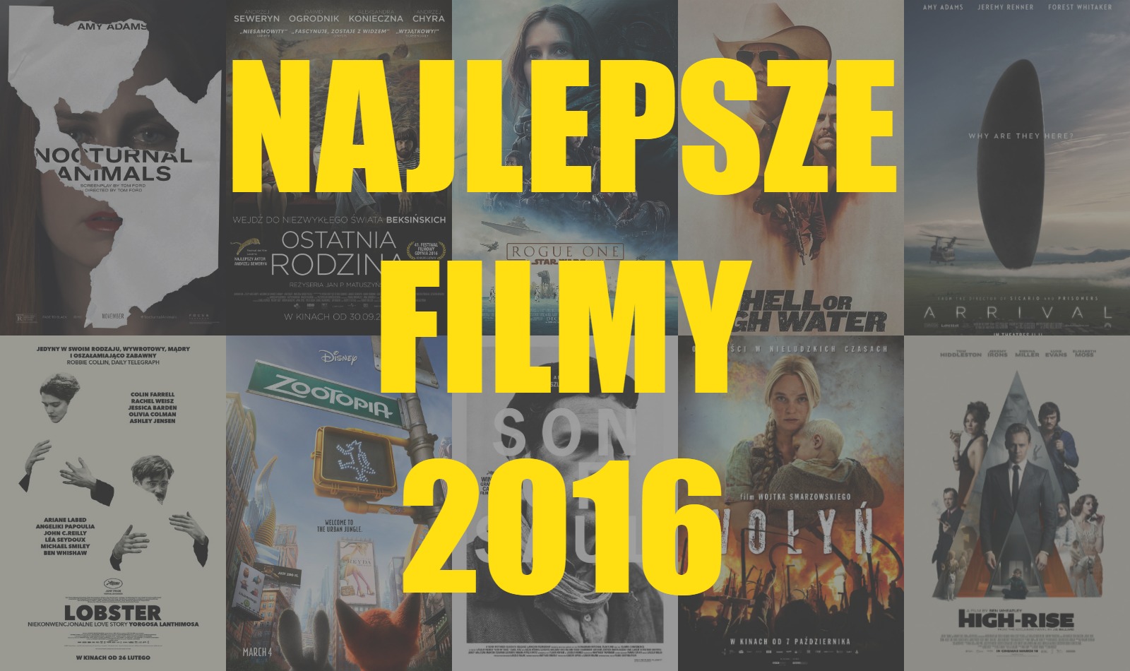 NAJLEPSZE FILMY 2016 - Złote Kraby