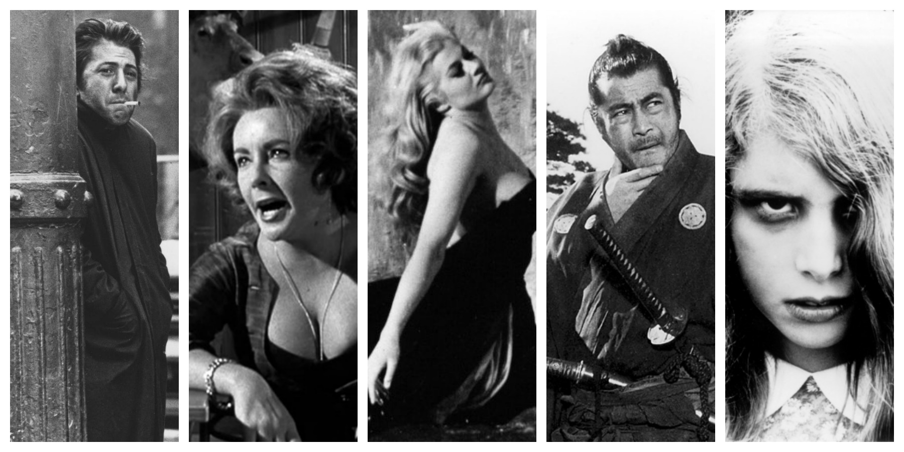 NAJLEPSZE FILMY LAT 60. - miejsca 30-21