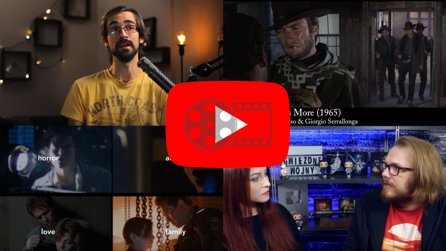 Najlepsze filmowe KANAŁY NA YOUTUBE. W Internecie o kinie