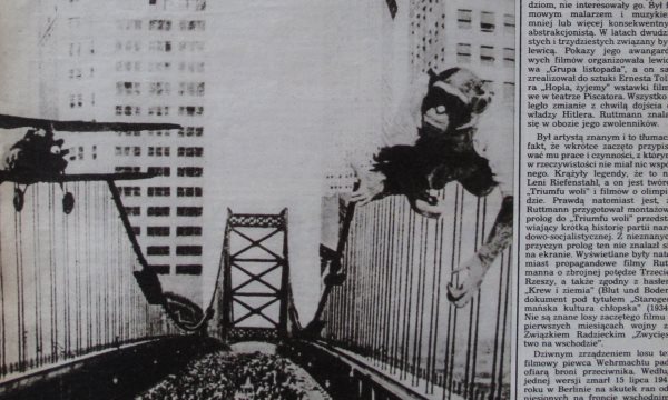 Powrót do PRESSŁOŚCI #41 - Walter Ruttmann