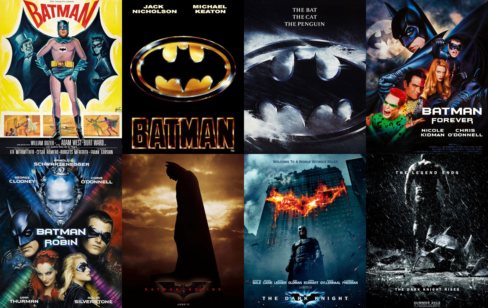 RANKING wszystkich filmów o BATMANIE