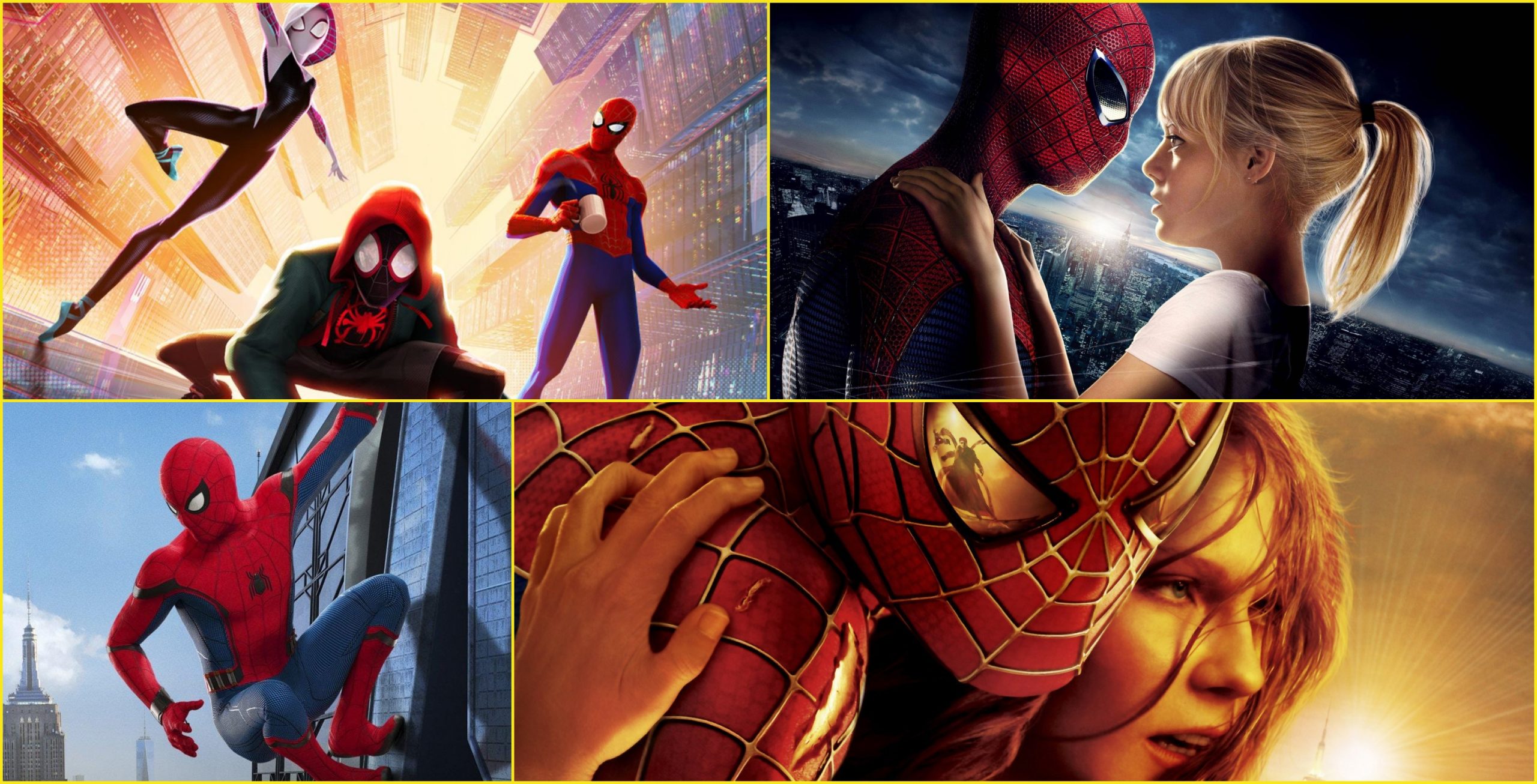 Ranking WSZYSTKICH filmów o SPIDER-MANIE