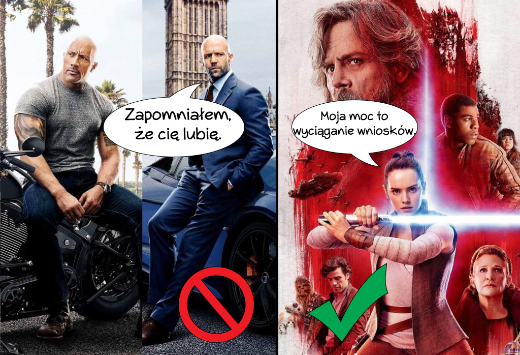 Rozwój postaci WYRZUCONY DO KOSZA. Problem ze współczesnymi seriami filmowymi