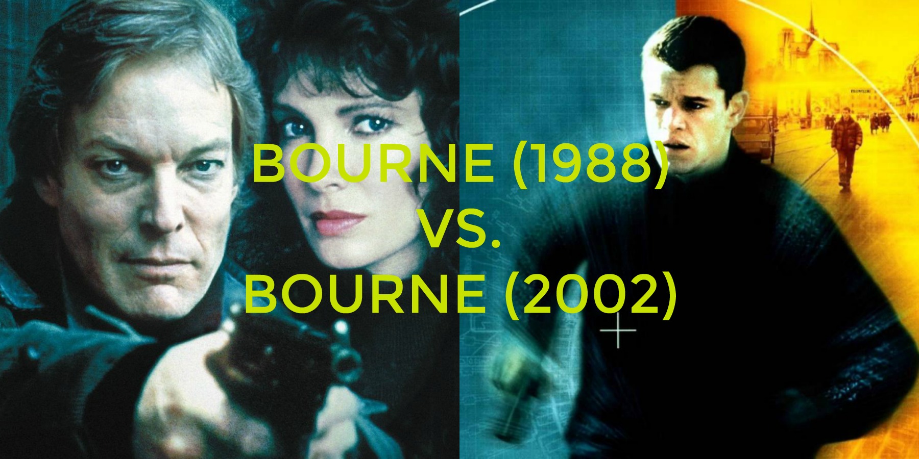 TOŻSAMOŚĆ BOURNE'A (1988) vs TOŻSAMOŚĆ BOURNE'A (2002)