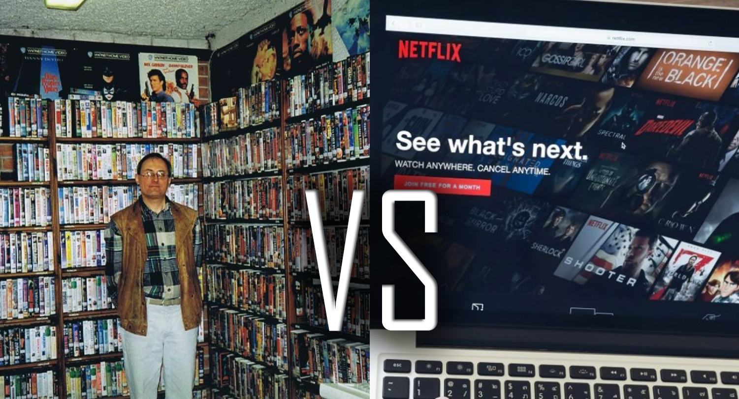 W czym wypożyczalnie VHS są LEPSZE od NETFLIXA?