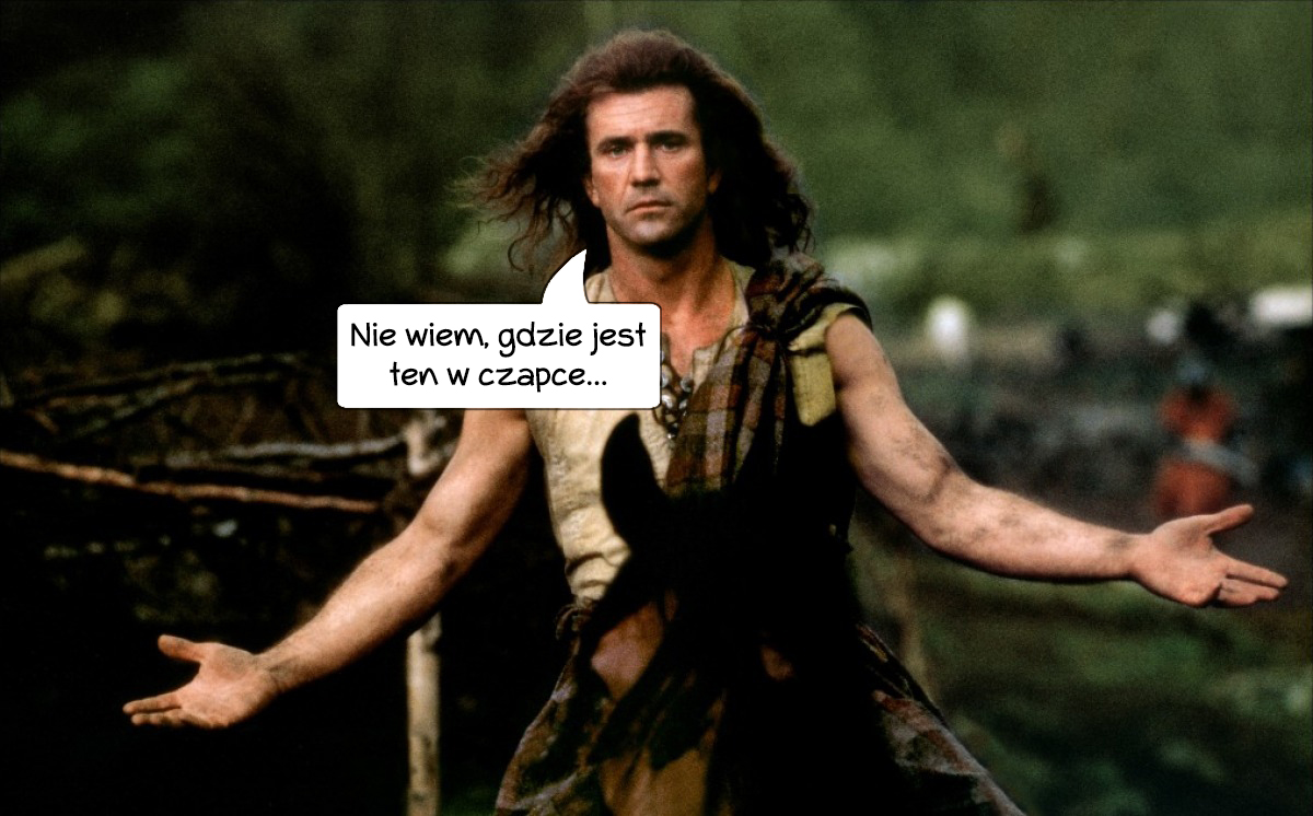 WPADKI FILMOWE #4. Leon Cudotwórca i czapka z daszkiem à la Braveheart