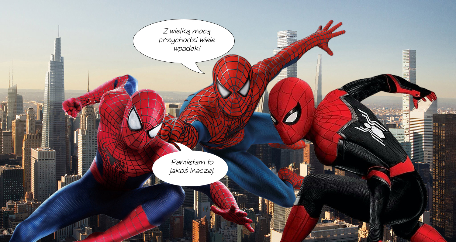 Z wielką mocą przychodzi wiele błędów. Wpadki w filmach o SPIDER-MANIE