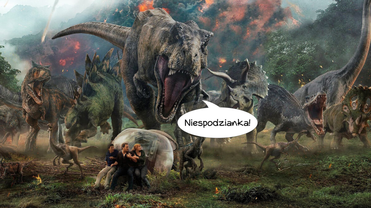 Życie nie znalazło sposobu. Wpadki w serii PARK JURAJSKI