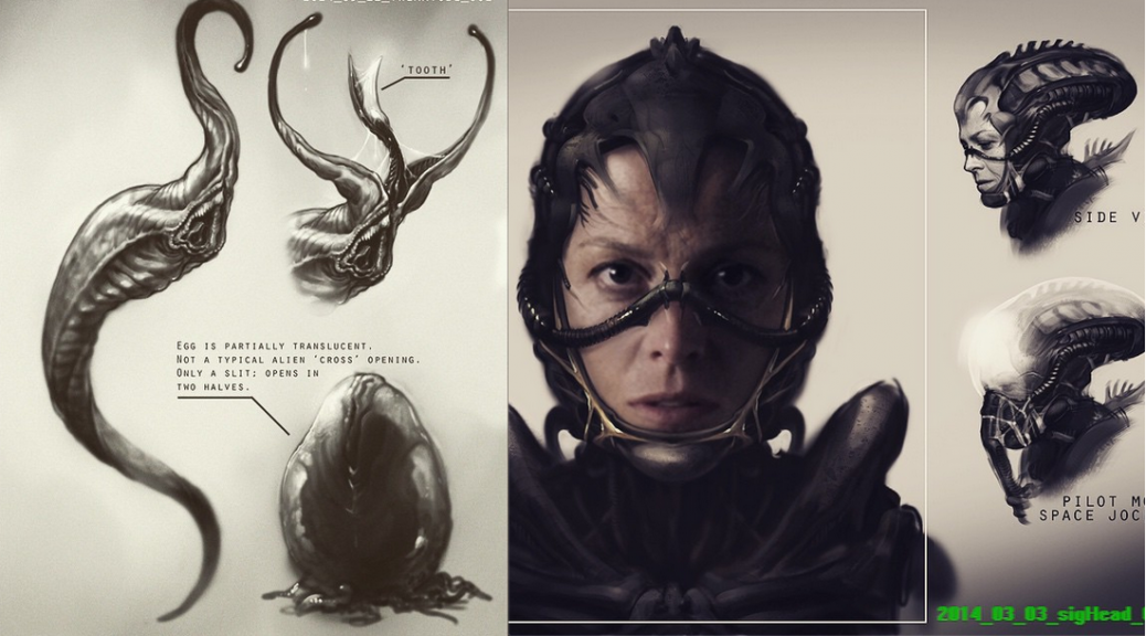 Neill Blomkamp Reveals Unofficial ‘Alien’ Project Concept Art - Copy