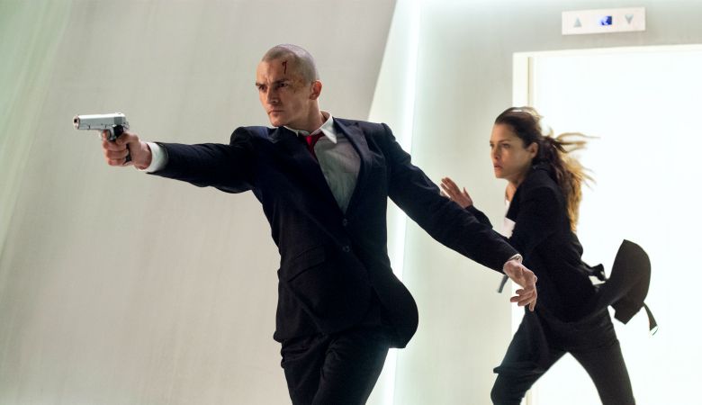 MSDASSI EC001 | film.org.pl DF-04496_04515_R -- Agent 47 (Rupert Friend) and Katia (Hannah Ware) are on the run in “Hitman: Agent 47."