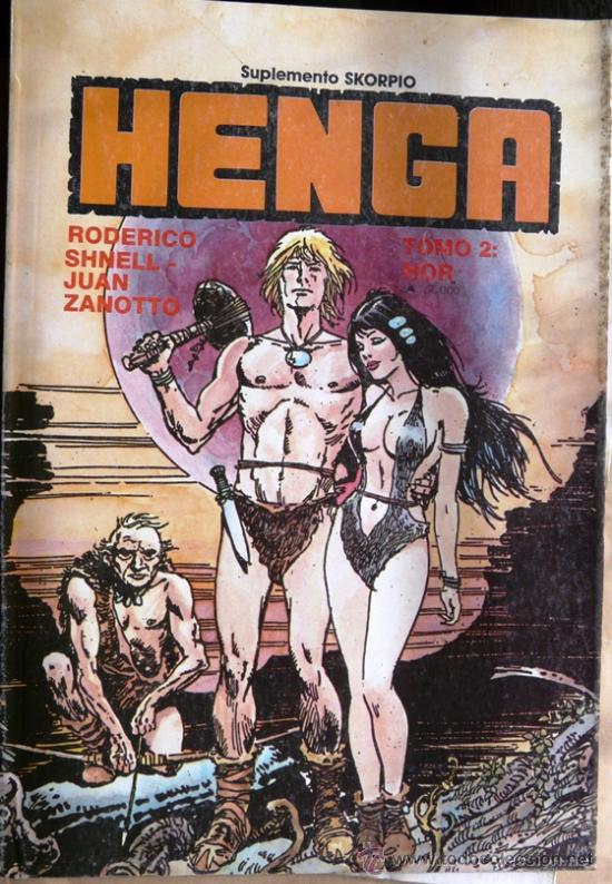 Komiksowy pierwowzór – „Henga”.