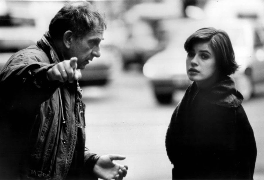 Krzysztof Kieślowski i Irene Jacob