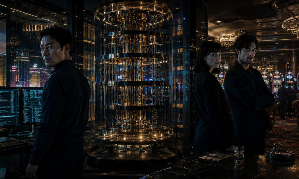 RANDOMIZE, czyli Ocean's Eleven w wersji SCI-FI z komputerami kwantowymi