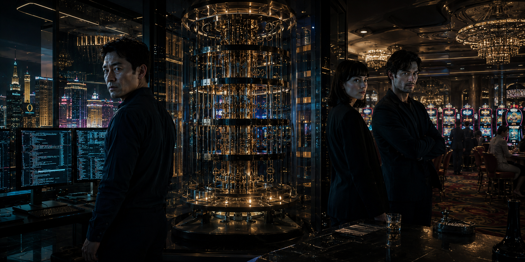 RANDOMIZE, czyli Ocean's Eleven w wersji SCI-FI z komputerami kwantowymi