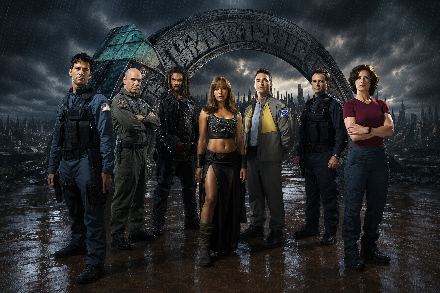 GWIEZDNE WROTA: ATLANTYDA, znakomita seria SCI-Fi (90% pozytywów) i jej dziwny związek z Simpsonami