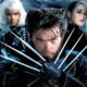 Wolverine in the foreground with metal claws extended, flanked by Mystique and another blue-skinned mutants against a stormy sky.