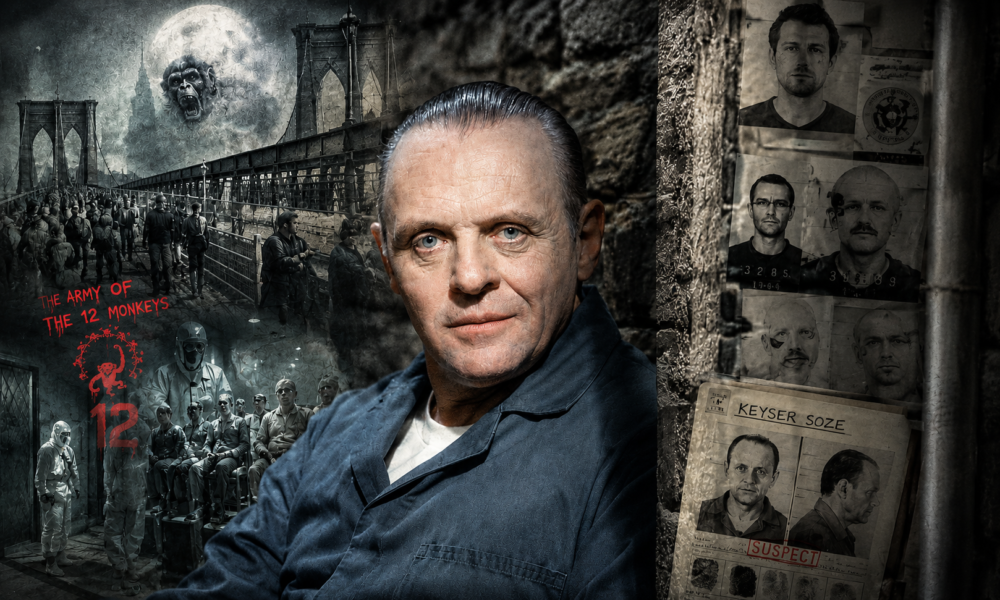 12 najlepszych THRILLERÓW, w których to CZARNY CHARAKTER triumfuje
