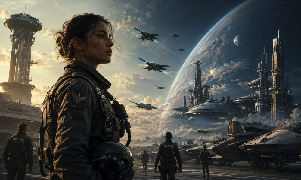 SKYWARD: nowa seria SCI-FI łączy DNA Top Gun i Star Treka