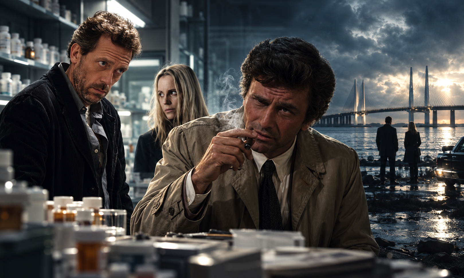 8 telewizyjnych detektywów INTELIGENTNIEJSZYCH niż Sherlock Holmes