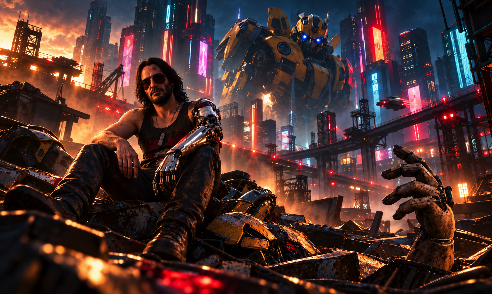 CYBERPUNK 2077 będzie pełnometrażowym FILMEM..., od producenta TRANSFORMERS