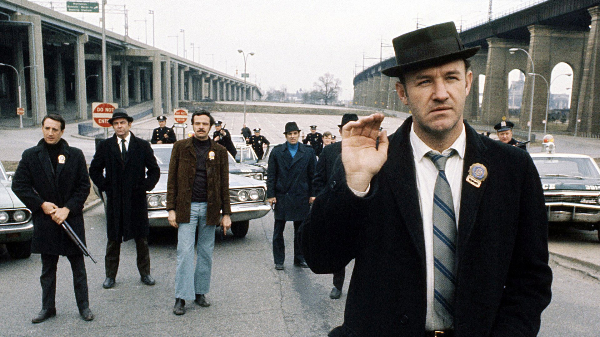 Kadr z filmu Francuski Łącznik filmy kryminalne